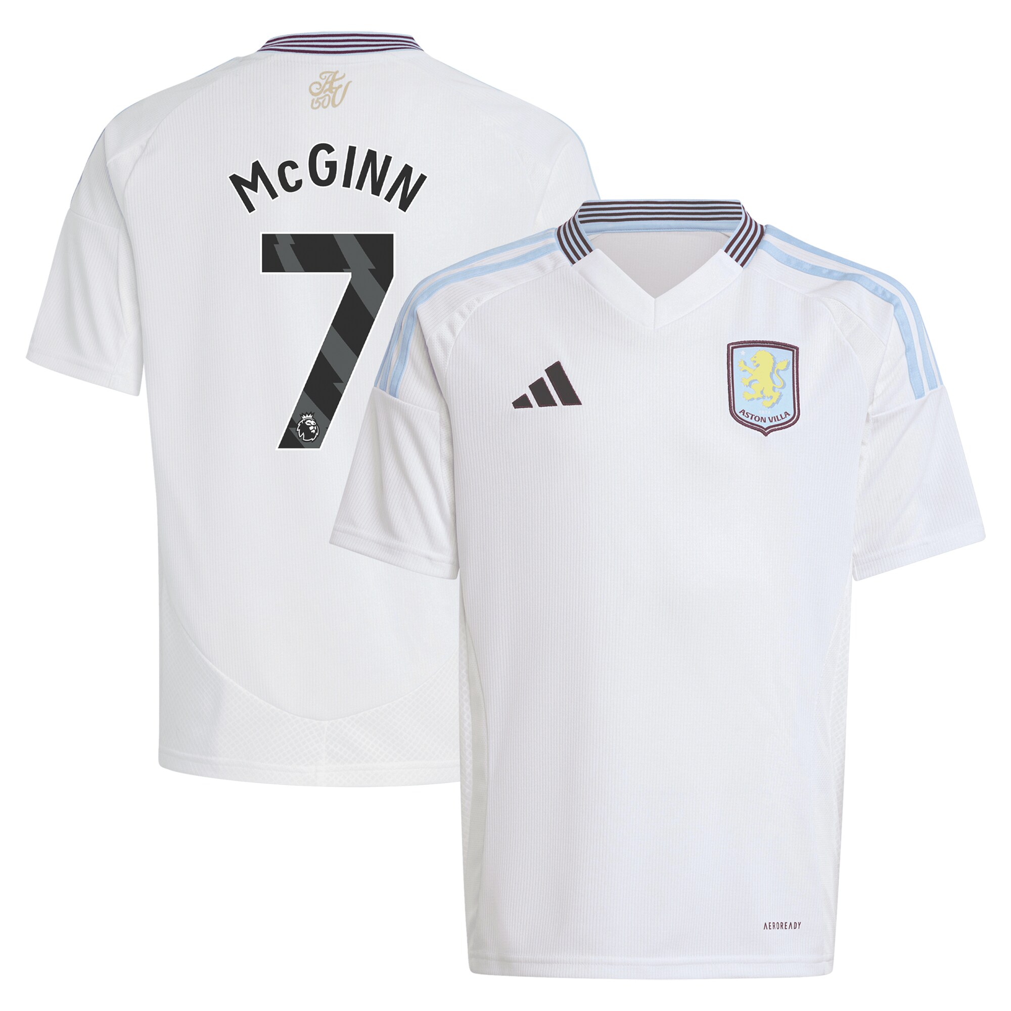 Explore the aston villa adidas away shirt 2024-25 – kids with mcginn 7 printing Collection of Aston Villa jerseys. Authentic, high-quality football shirts for every supporter, available worldwide.