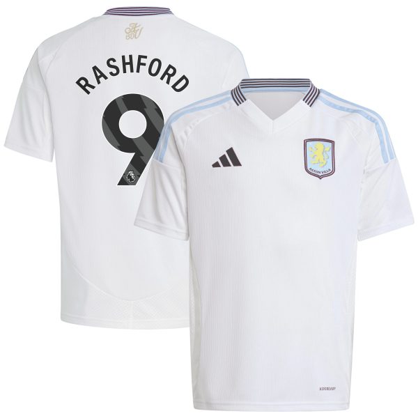Explore the aston villa adidas away shirt 2024-25 – kids with rashford 9 printing Collection of Aston Villa jerseys. Authentic, high-quality football shirts for every supporter, available worldwide.