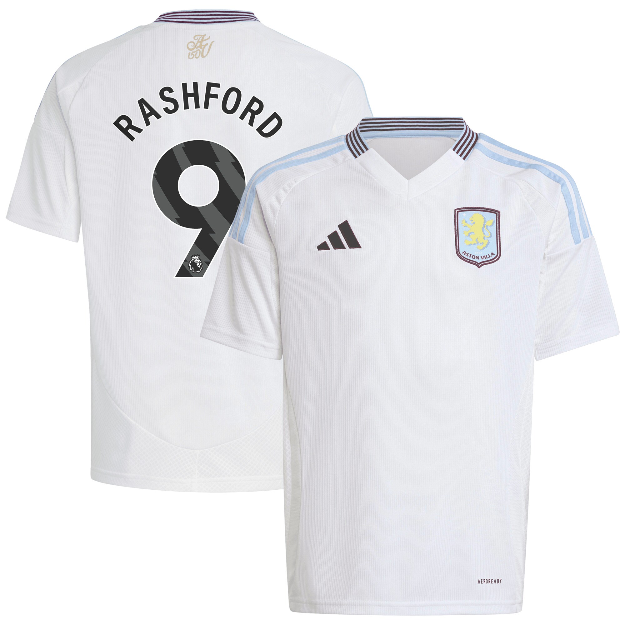 Explore the aston villa adidas away shirt 2024-25 – kids with rashford 9 printing Collection of Aston Villa jerseys. Authentic, high-quality football shirts for every supporter, available worldwide.