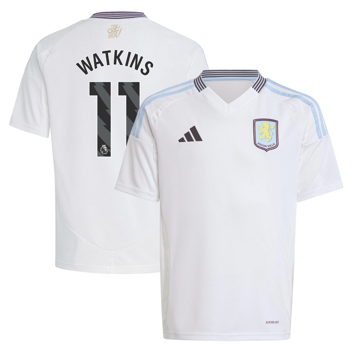 Explore the aston villa adidas away shirt 2024-25 – kids with watkins 11 printing Collection of Aston Villa jerseys. Authentic, high-quality football shirts for every supporter, available worldwide.