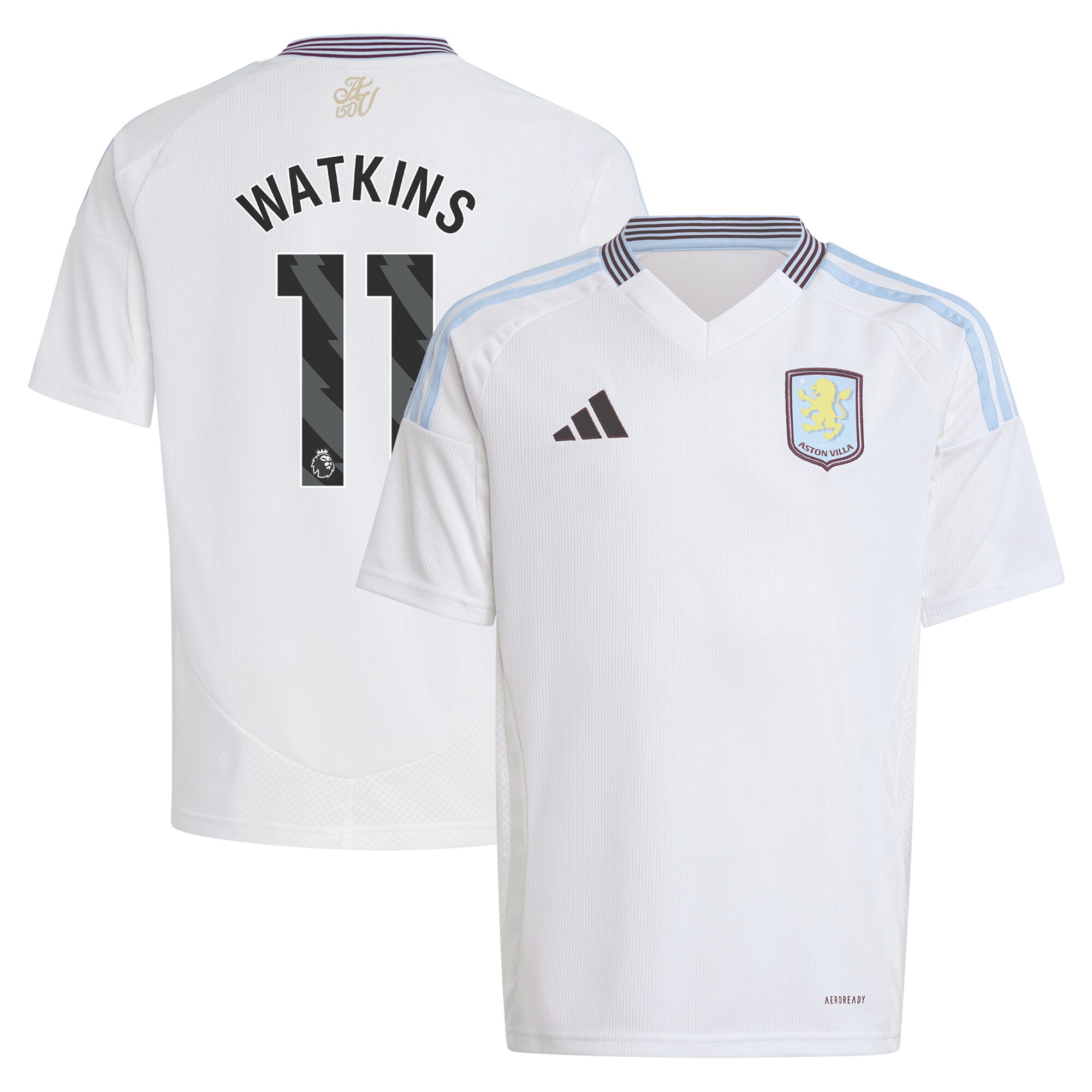 Explore the aston villa adidas away shirt 2024-25 – kids with watkins 11 printing Collection of Aston Villa jerseys. Authentic, high-quality football shirts for every supporter, available worldwide.