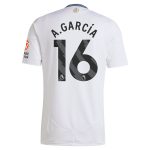 Explore the aston villa adidas away shirt 2024-25 with a.garcía 16 printing Collection of Aston Villa jerseys. Authentic, high-quality football shirts for every supporter, available worldwide.