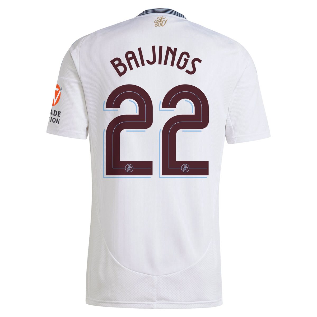 Explore the aston villa adidas away shirt 2024-25 with baijings 22 cup printing Collection of Aston Villa jerseys. Authentic, high-quality football shirts for every supporter, available worldwide.
