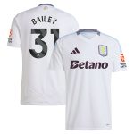 Explore the aston villa adidas away shirt 2024-25 with bailey 31 printing Collection of Aston Villa jerseys. Authentic, high-quality football shirts for every supporter, available worldwide.