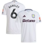 Explore the aston villa adidas away shirt 2024-25 with barkley 6 printing Collection of Aston Villa jerseys. Authentic, high-quality football shirts for every supporter, available worldwide.