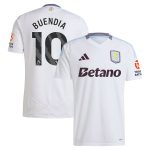 Explore the aston villa adidas away shirt 2024-25 with buendia 10 printing Collection of Aston Villa jerseys. Authentic, high-quality football shirts for every supporter, available worldwide.