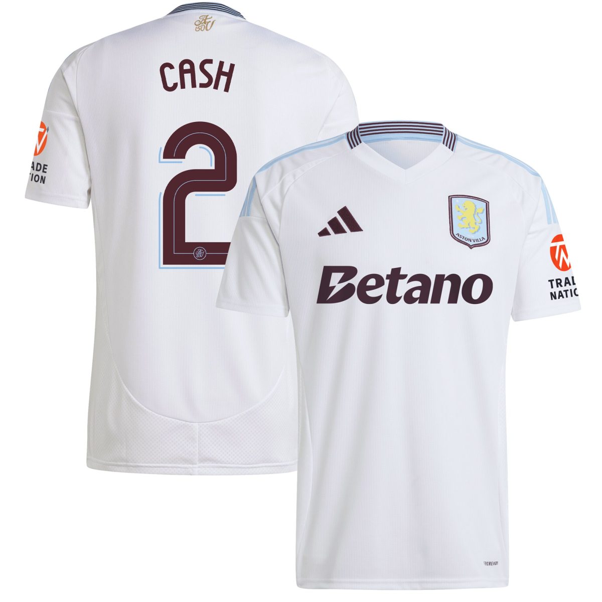 Explore the aston villa adidas away shirt 2024-25 with cash 2 cup printing Collection of Aston Villa jerseys. Authentic, high-quality football shirts for every supporter, available worldwide.