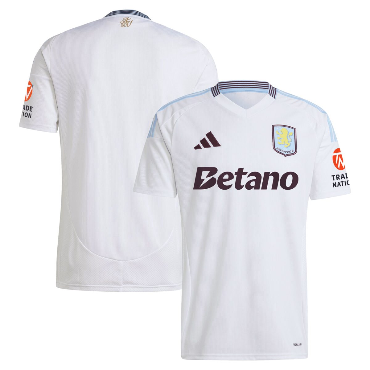Explore the aston villa adidas away shirt 2024-25 with custom printing Collection of Aston Villa jerseys. Authentic, high-quality football shirts for every supporter, available worldwide.