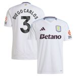 Explore the aston villa adidas away shirt 2024-25 with diego carlos 3 printing Collection of Aston Villa jerseys. Authentic, high-quality football shirts for every supporter, available worldwide.