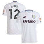 Explore the aston villa adidas away shirt 2024-25 with digne 12 printing Collection of Aston Villa jerseys. Authentic, high-quality football shirts for every supporter, available worldwide.