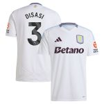 Explore the aston villa adidas away shirt 2024-25 with disasi 3 printing Collection of Aston Villa jerseys. Authentic, high-quality football shirts for every supporter, available worldwide.