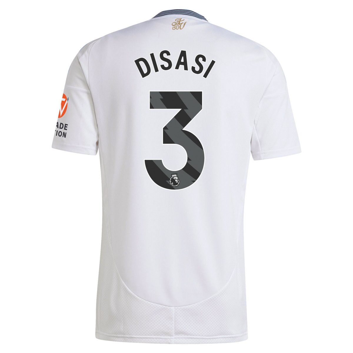 Explore the aston villa adidas away shirt 2024-25 with disasi 3 printing Collection of Aston Villa jerseys. Authentic, high-quality football shirts for every supporter, available worldwide.