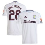 Explore the aston villa adidas away shirt 2024-25 with gabi nunes 28 cup printing Collection of Aston Villa jerseys. Authentic, high-quality football shirts for every supporter, available worldwide.