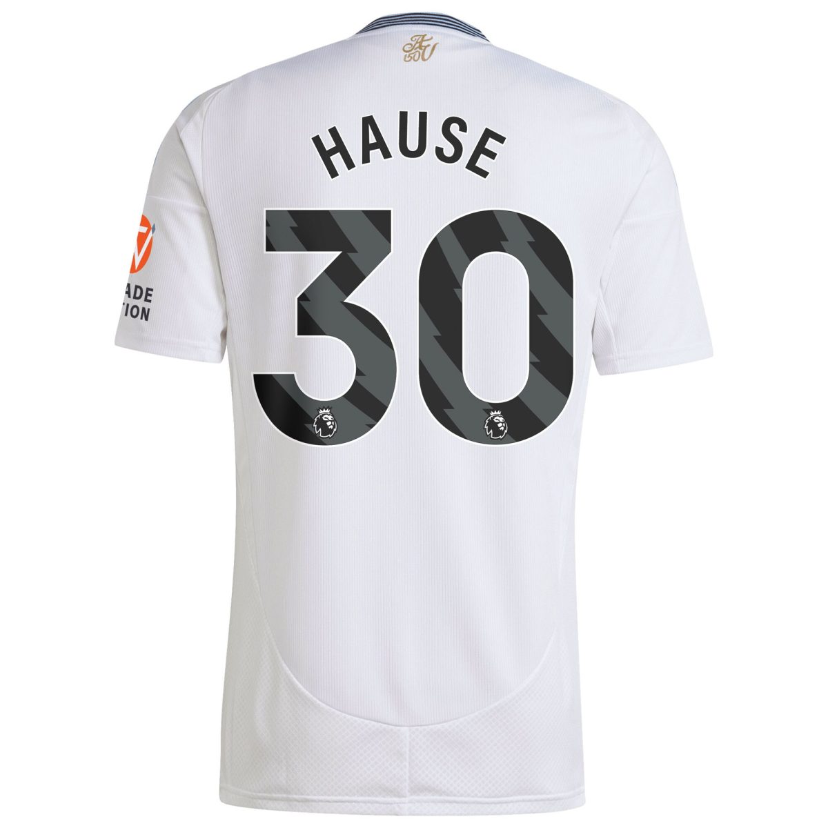 Explore the aston villa adidas away shirt 2024-25 with hause 30 printing Collection of Aston Villa jerseys. Authentic, high-quality football shirts for every supporter, available worldwide.