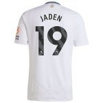 Explore the aston villa adidas away shirt 2024-25 with jaden 19 printing Collection of Aston Villa jerseys. Authentic, high-quality football shirts for every supporter, available worldwide.