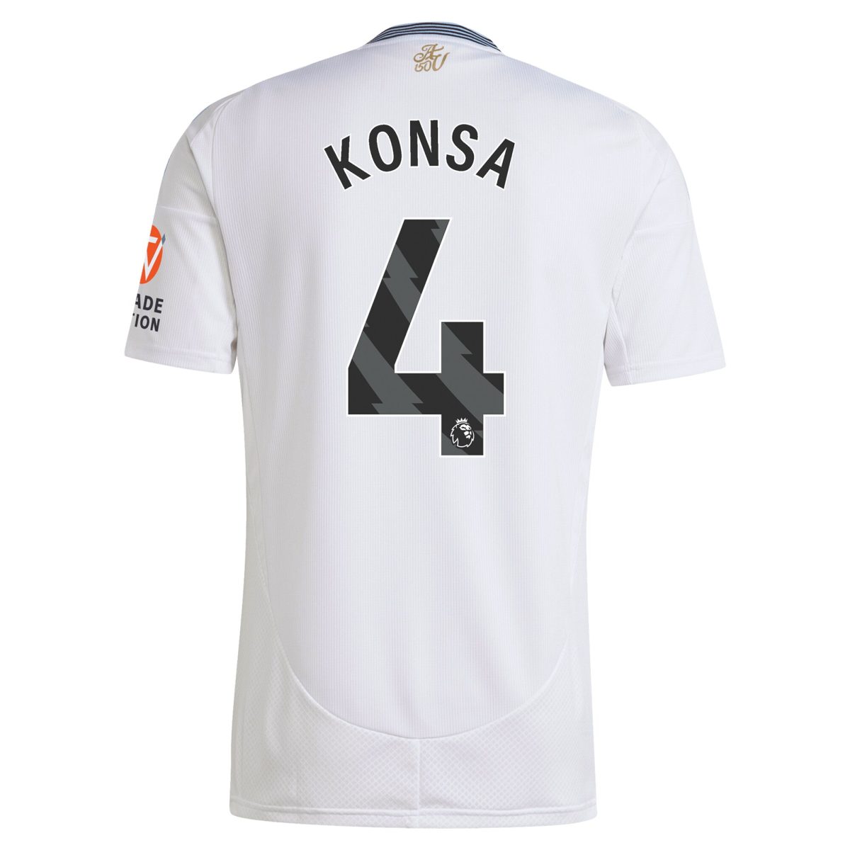 Explore the aston villa adidas away shirt 2024-25 with konsa 4 printing Collection of Aston Villa jerseys. Authentic, high-quality football shirts for every supporter, available worldwide.