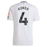 Explore the aston villa adidas away shirt 2024-25 with konsa 4 printing Collection of Aston Villa jerseys. Authentic, high-quality football shirts for every supporter, available worldwide.