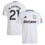 Explore the aston villa adidas away shirt 2024-25 with m.asensio 21 printing Collection of Aston Villa jerseys. Authentic, high-quality football shirts for every supporter, available worldwide.