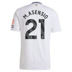 Explore the aston villa adidas away shirt 2024-25 with m.asensio 21 printing Collection of Aston Villa jerseys. Authentic, high-quality football shirts for every supporter, available worldwide.