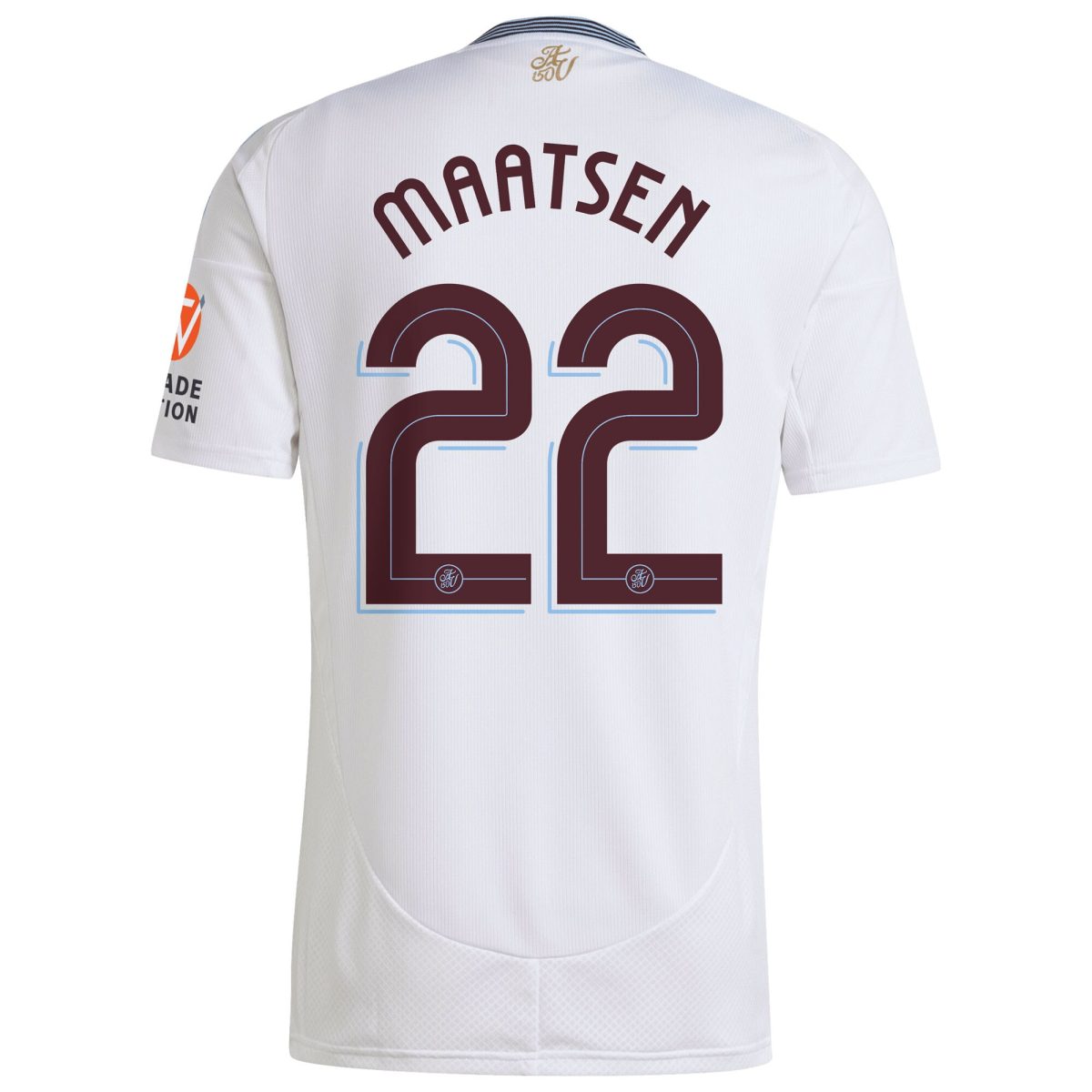 Explore the aston villa adidas away shirt 2024-25 with maatsen 22 cup printing Collection of Aston Villa jerseys. Authentic, high-quality football shirts for every supporter, available worldwide.