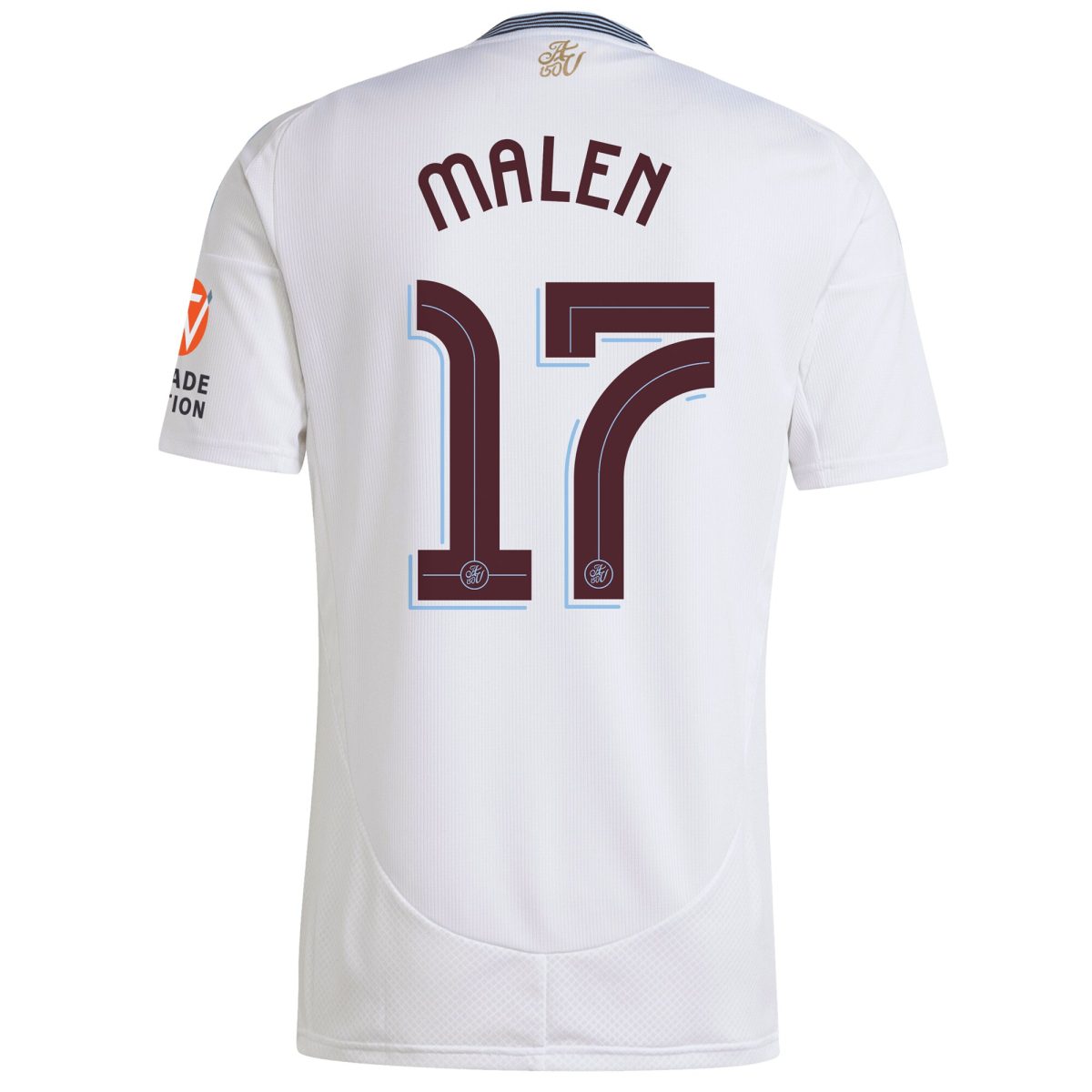 Explore the aston villa adidas away shirt 2024-25 with malen 17 cup printing Collection of Aston Villa jerseys. Authentic, high-quality football shirts for every supporter, available worldwide.