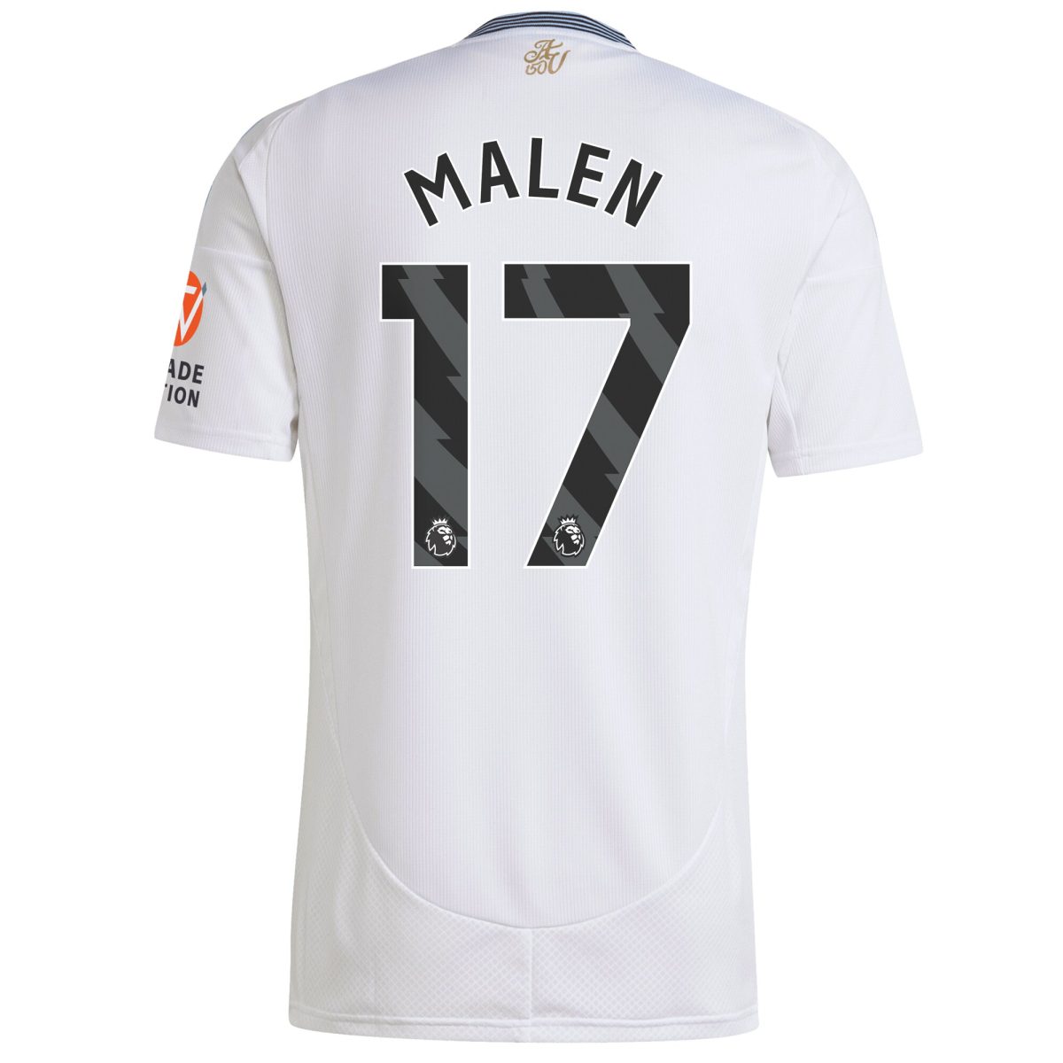 Explore the aston villa adidas away shirt 2024-25 with malen 17 printing Collection of Aston Villa jerseys. Authentic, high-quality football shirts for every supporter, available worldwide.