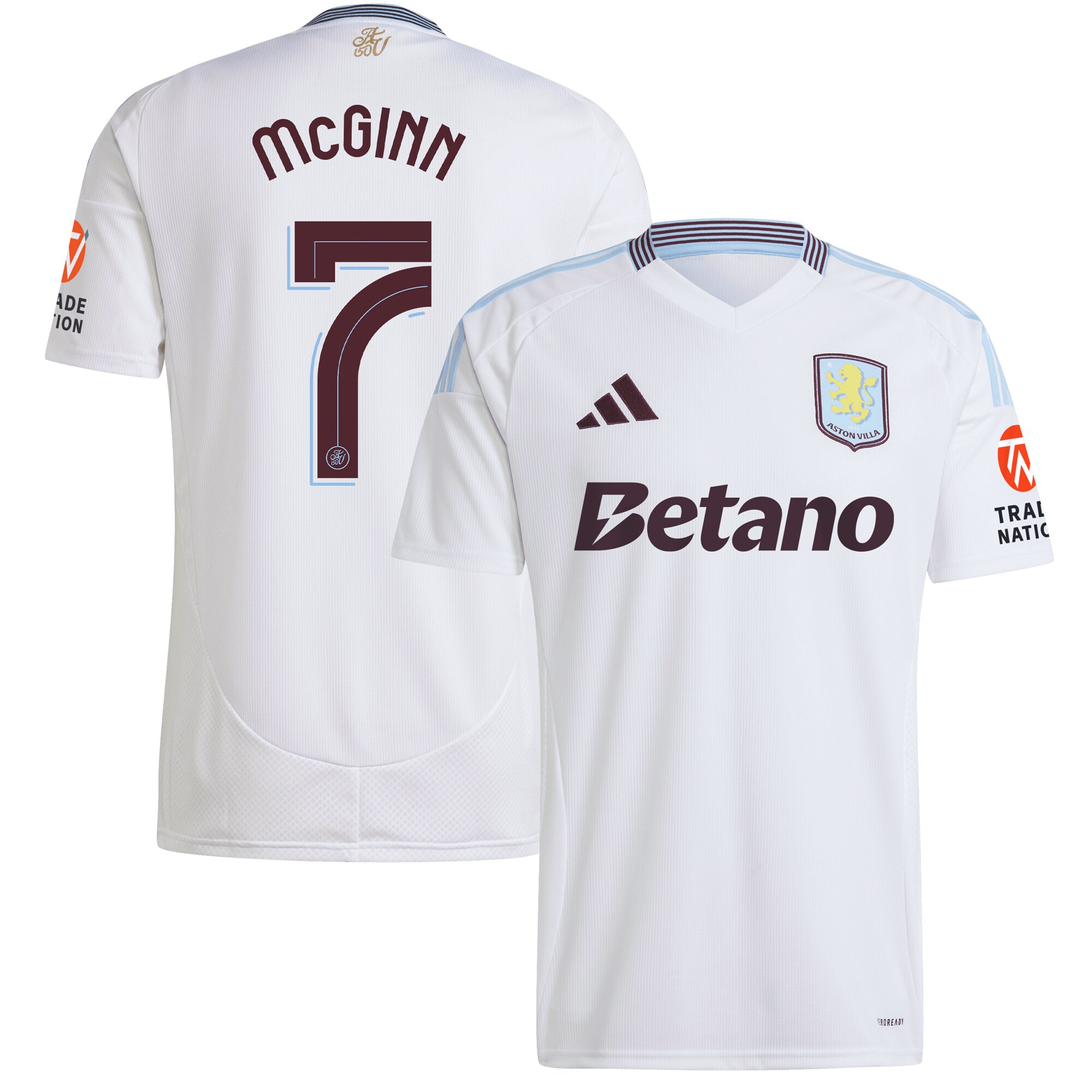Explore the aston villa adidas away shirt 2024-25 with mcginn 7 cup printing Collection of Aston Villa jerseys. Authentic, high-quality football shirts for every supporter, available worldwide.