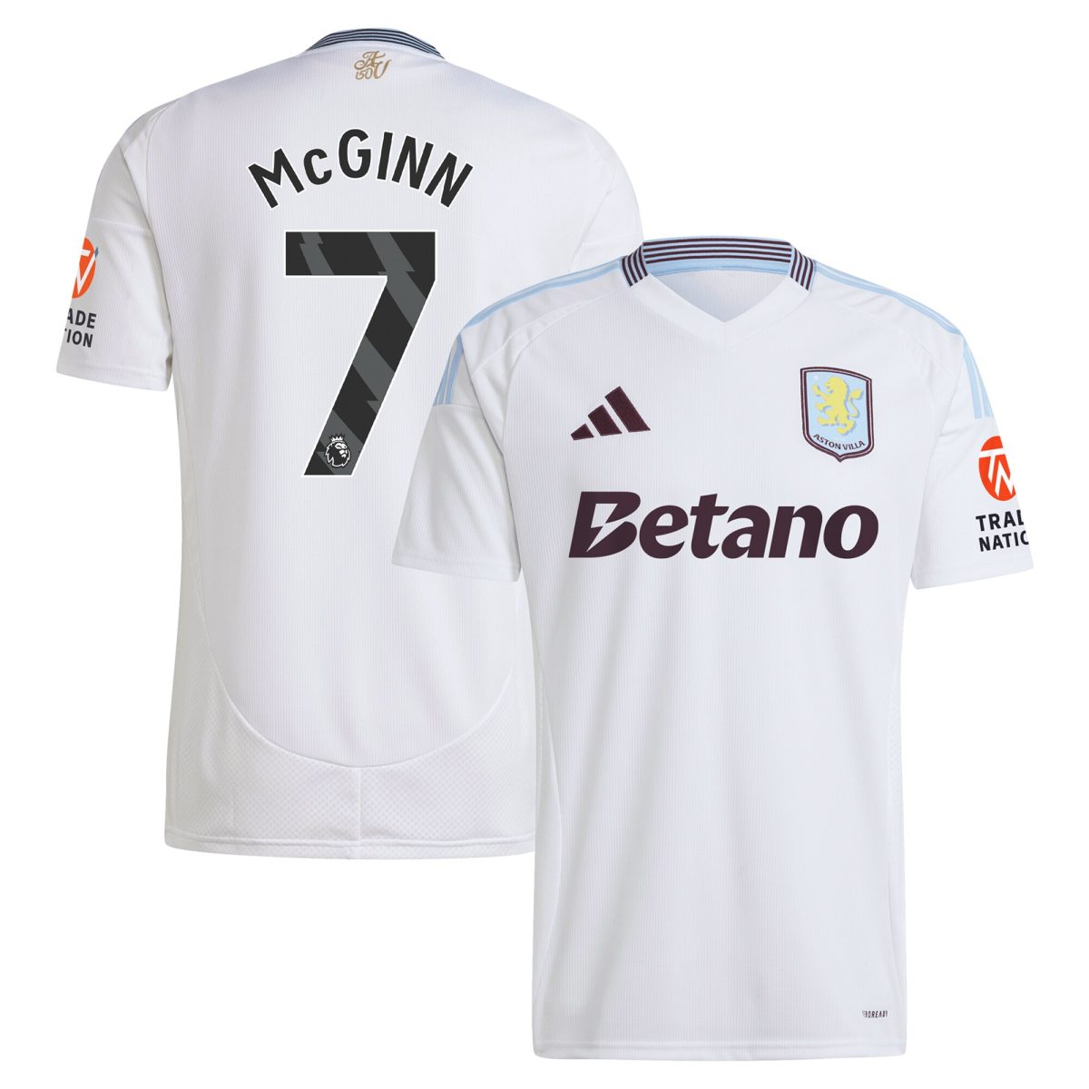 Explore the aston villa adidas away shirt 2024-25 with mcginn 7 printing Collection of Aston Villa jerseys. Authentic, high-quality football shirts for every supporter, available worldwide.