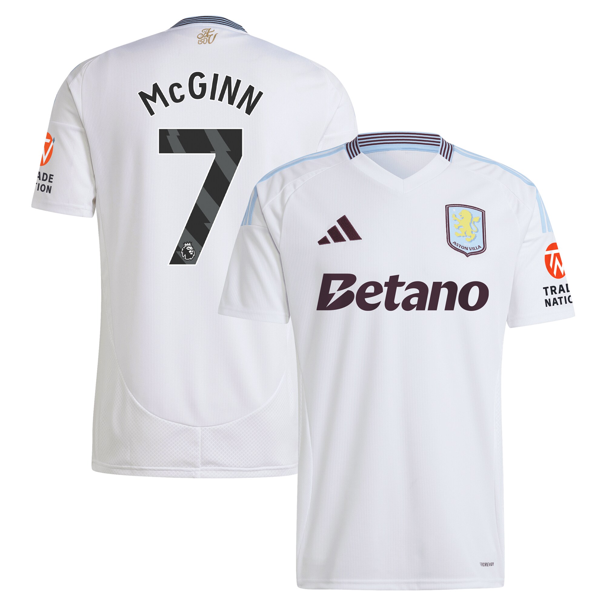 Explore the aston villa adidas away shirt 2024-25 with mcginn 7 printing Collection of Aston Villa jerseys. Authentic, high-quality football shirts for every supporter, available worldwide.