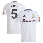 Explore the aston villa adidas away shirt 2024-25 with mings 5 printing Collection of Aston Villa jerseys. Authentic, high-quality football shirts for every supporter, available worldwide.