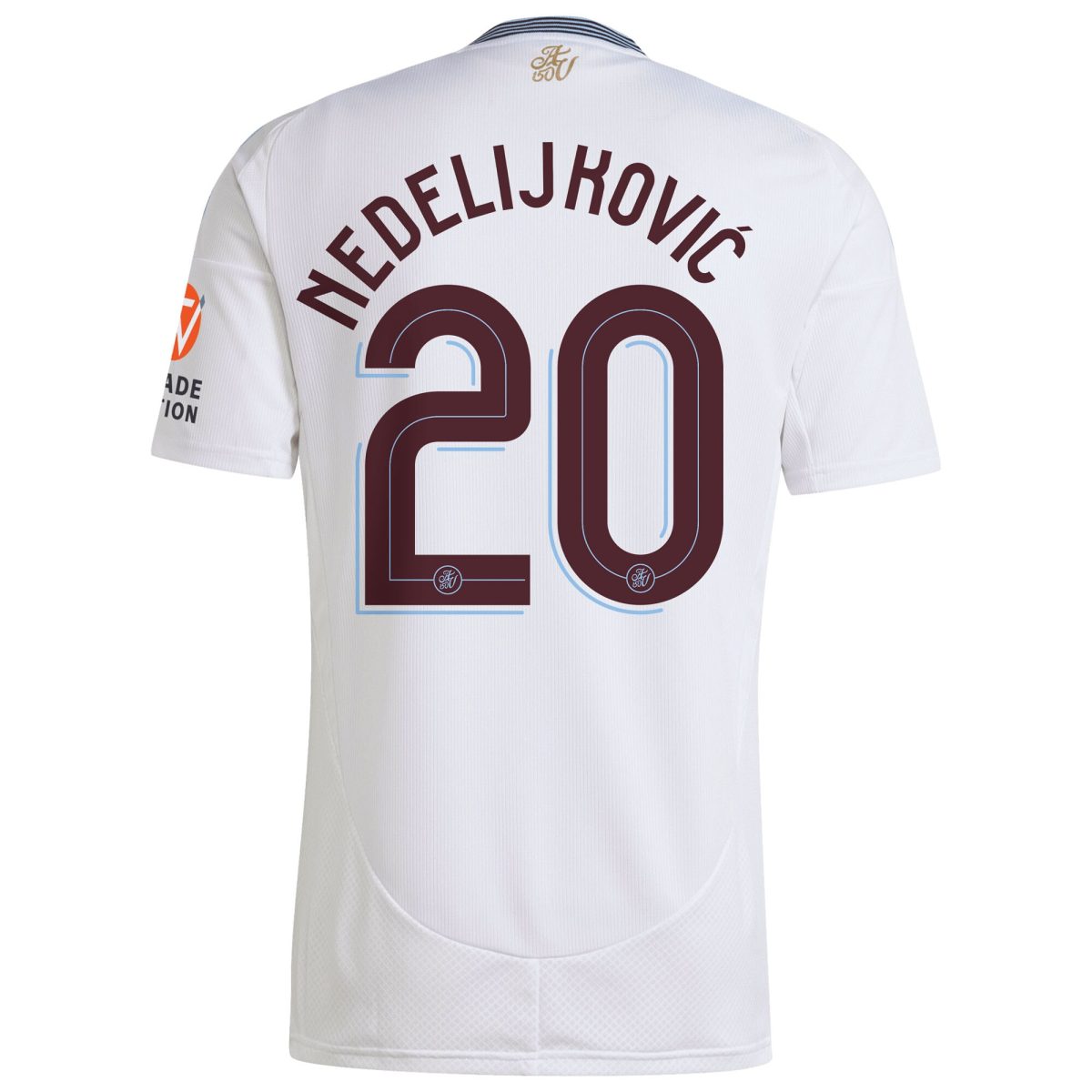 Explore the aston villa adidas away shirt 2024-25 with nedeljković 20 cup printing Collection of Aston Villa jerseys. Authentic, high-quality football shirts for every supporter, available worldwide.