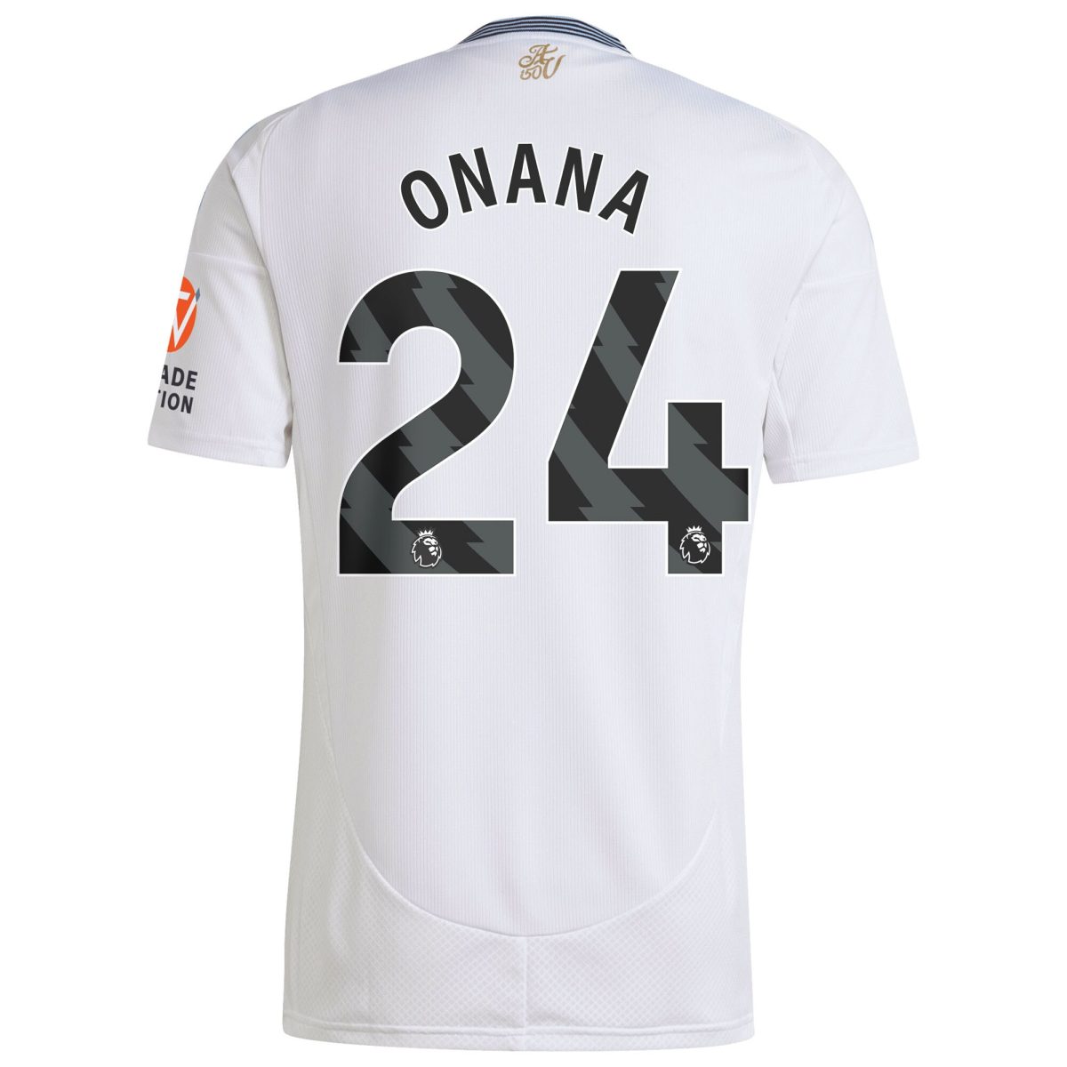 Explore the aston villa adidas away shirt 2024-25 with onana 24 printing Collection of Aston Villa jerseys. Authentic, high-quality football shirts for every supporter, available worldwide.