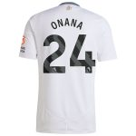 Explore the aston villa adidas away shirt 2024-25 with onana 24 printing Collection of Aston Villa jerseys. Authentic, high-quality football shirts for every supporter, available worldwide.