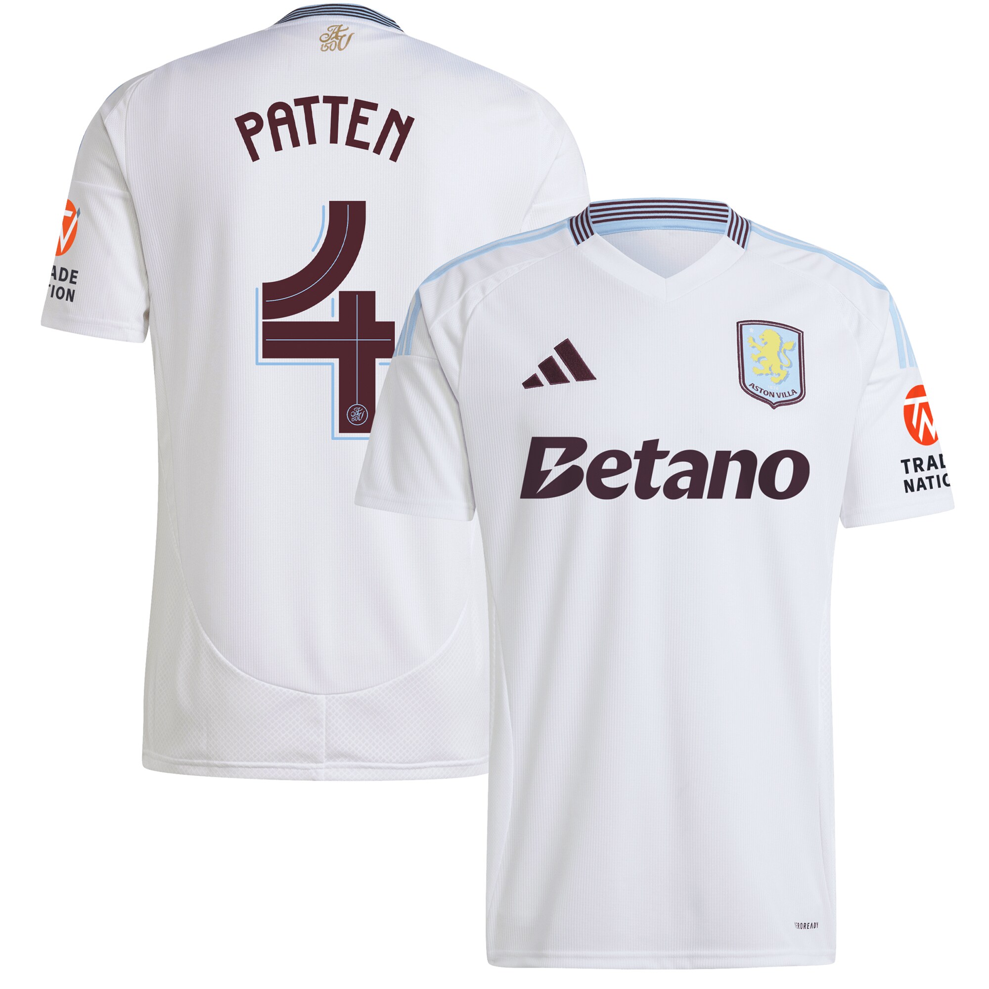 Explore the aston villa adidas away shirt 2024-25 with patten 4 cup printing Collection of Aston Villa jerseys. Authentic, high-quality football shirts for every supporter, available worldwide.