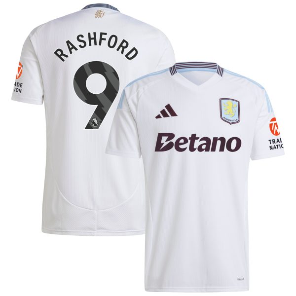 Explore the aston villa adidas away shirt 2024-25 with rashford 9 printing Collection of Aston Villa jerseys. Authentic, high-quality football shirts for every supporter, available worldwide.