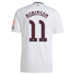Explore the aston villa adidas away shirt 2024-25 with robinson 11 cup printing Collection of Aston Villa jerseys. Authentic, high-quality football shirts for every supporter, available worldwide.
