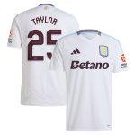 Explore the aston villa adidas away shirt 2024-25 with taylor 25 cup printing Collection of Aston Villa jerseys. Authentic, high-quality football shirts for every supporter, available worldwide.