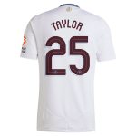 Explore the aston villa adidas away shirt 2024-25 with taylor 25 cup printing Collection of Aston Villa jerseys. Authentic, high-quality football shirts for every supporter, available worldwide.