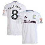 Explore the aston villa adidas away shirt 2024-25 with tielemans 8 printing Collection of Aston Villa jerseys. Authentic, high-quality football shirts for every supporter, available worldwide.