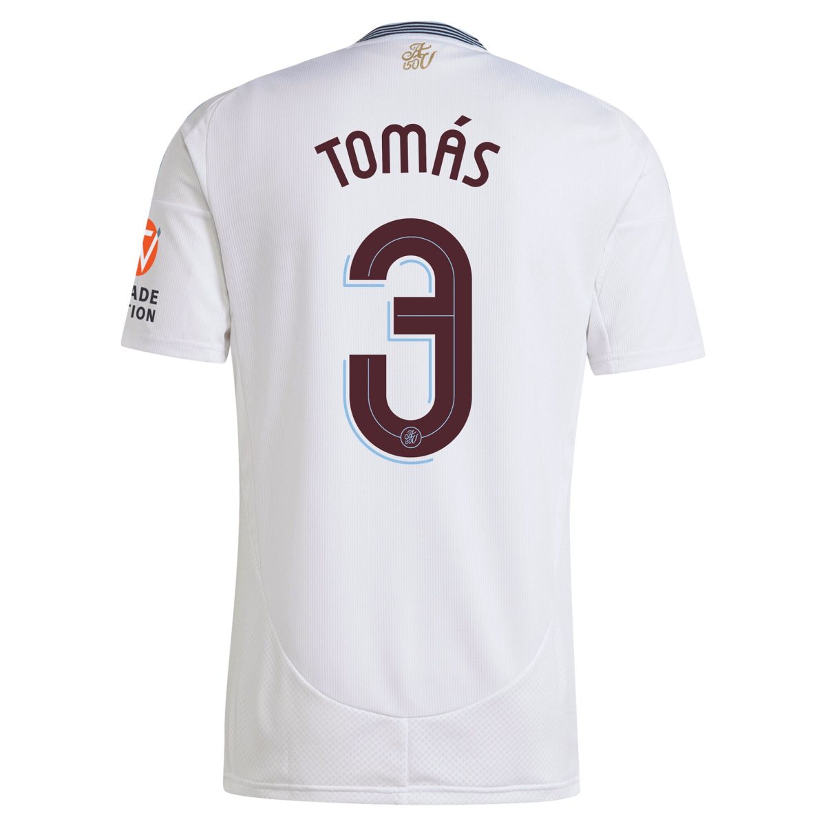 Explore the aston villa adidas away shirt 2024-25 with tomás 3 cup printing Collection of Aston Villa jerseys. Authentic, high-quality football shirts for every supporter, available worldwide.