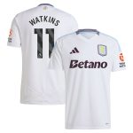 Explore the aston villa adidas away shirt 2024-25 with watkins 11 printing Collection of Aston Villa jerseys. Authentic, high-quality football shirts for every supporter, available worldwide.