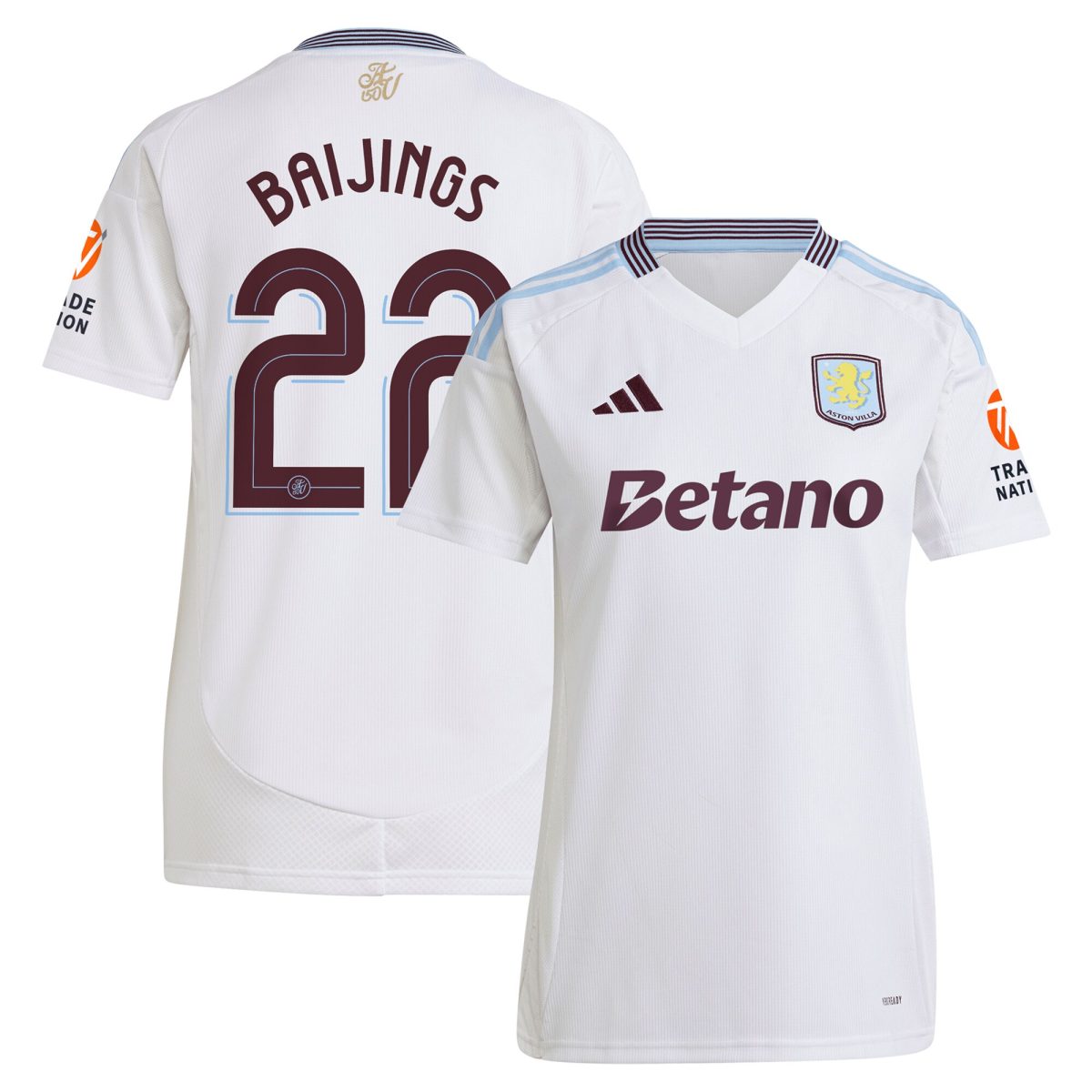 Explore the aston villa adidas away shirt 2024-25 – womens with baijings 22 cup printing Collection of Aston Villa jerseys. Authentic, high-quality football shirts for every supporter, available worldwide.