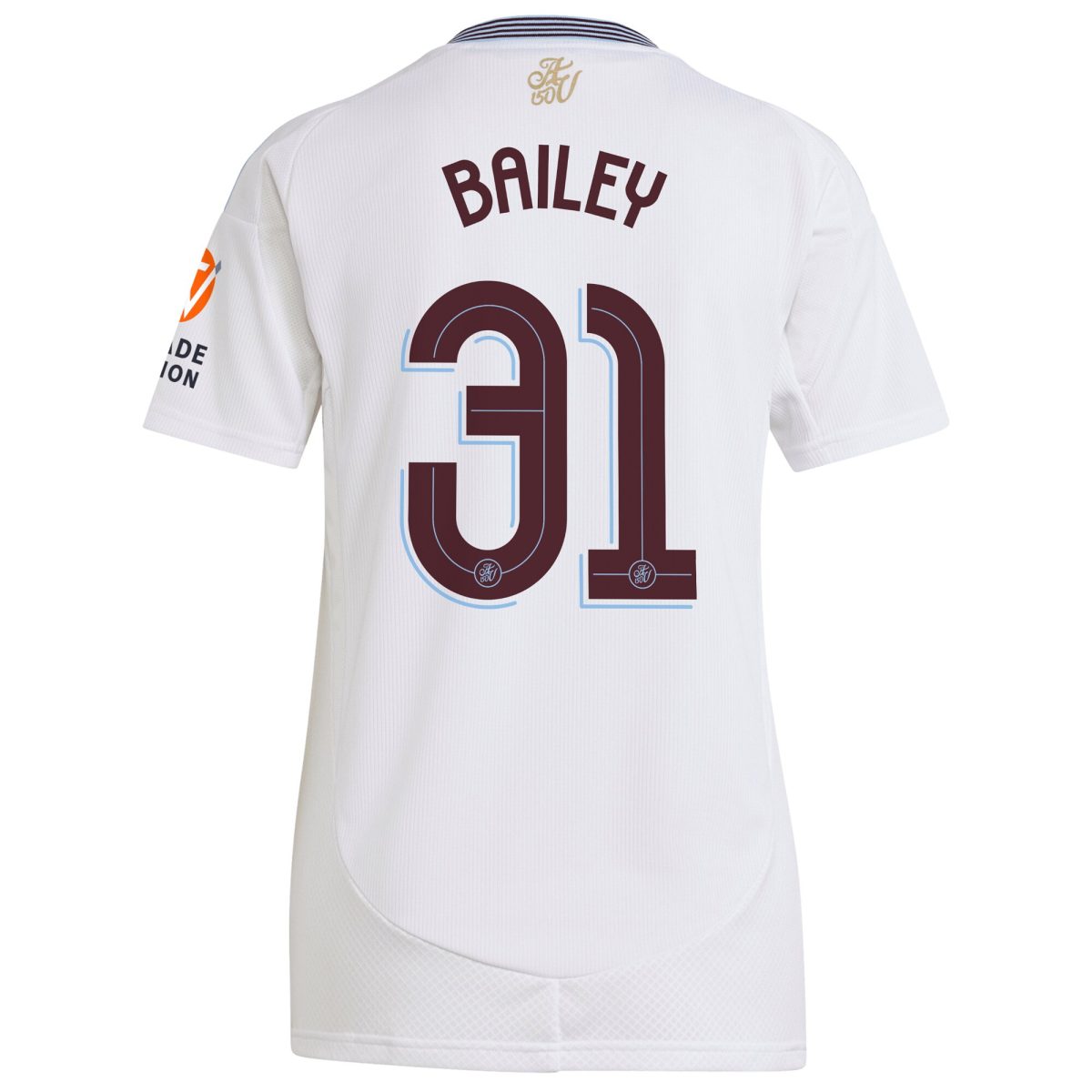 Explore the aston villa adidas away shirt 2024-25 – womens with bailey 31 cup printing Collection of Aston Villa jerseys. Authentic, high-quality football shirts for every supporter, available worldwide.