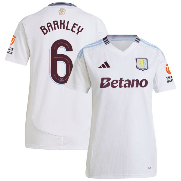 Explore the aston villa adidas away shirt 2024-25 – womens with barkley 6 cup printing Collection of Aston Villa jerseys. Authentic, high-quality football shirts for every supporter, available worldwide.