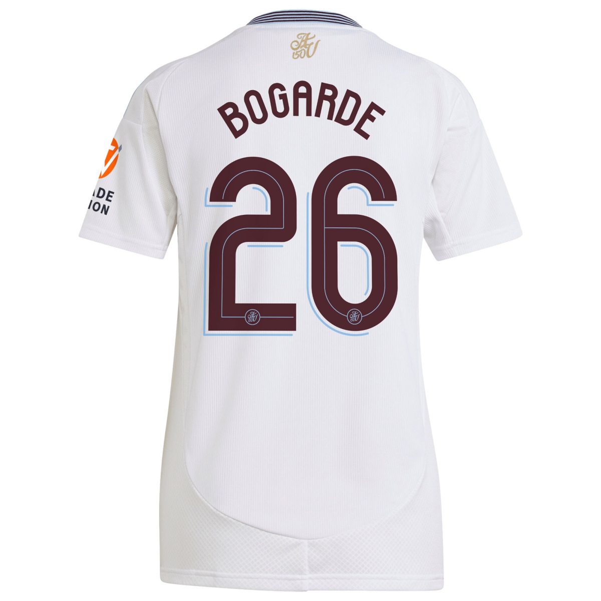 Explore the aston villa adidas away shirt 2024-25 – womens with bogarde 26 cup printing Collection of Aston Villa jerseys. Authentic, high-quality football shirts for every supporter, available worldwide.