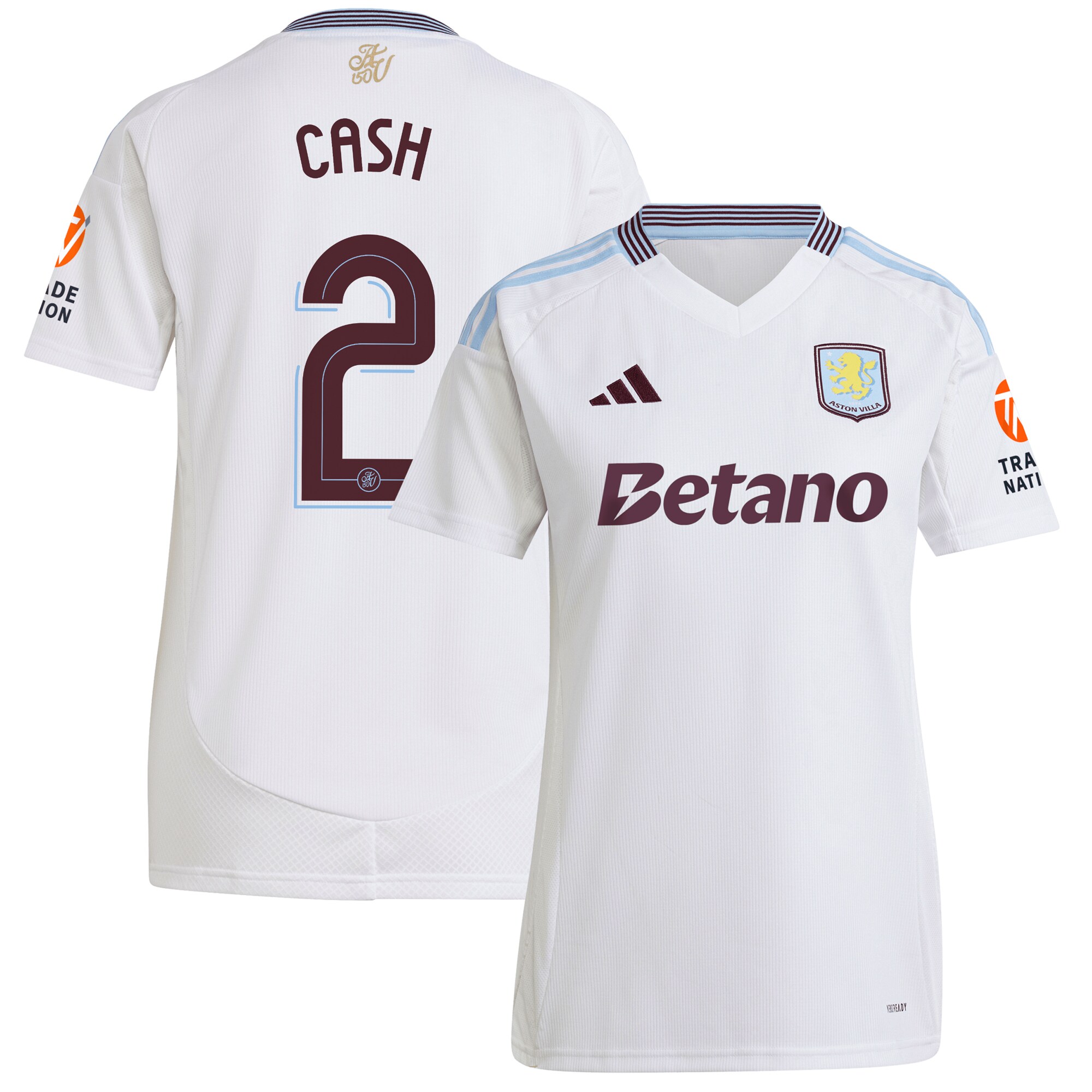 Explore the aston villa adidas away shirt 2024-25 – womens with cash 2 cup printing Collection of Aston Villa jerseys. Authentic, high-quality football shirts for every supporter, available worldwide.