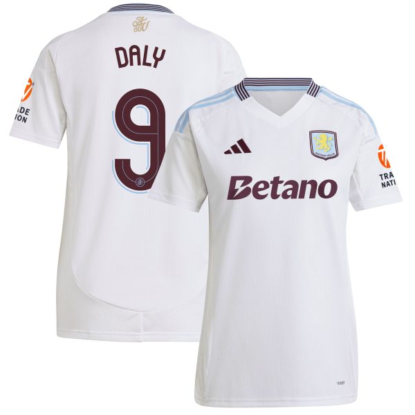 Explore the aston villa adidas away shirt 2024-25 – womens with daly 9 cup printing Collection of Aston Villa jerseys. Authentic, high-quality football shirts for every supporter, available worldwide.