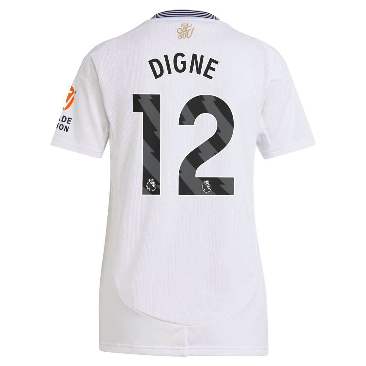 Explore the aston villa adidas away shirt 2024-25 – womens with digne 12 printing Collection of Aston Villa jerseys. Authentic, high-quality football shirts for every supporter, available worldwide.