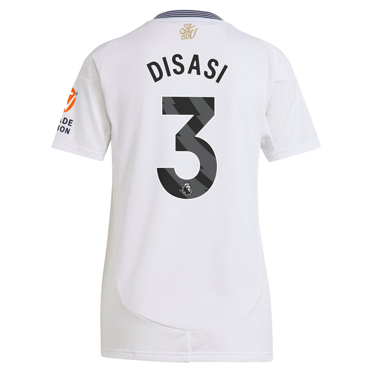 Explore the aston villa adidas away shirt 2024-25 – womens with disasi 3 printing Collection of Aston Villa jerseys. Authentic, high-quality football shirts for every supporter, available worldwide.