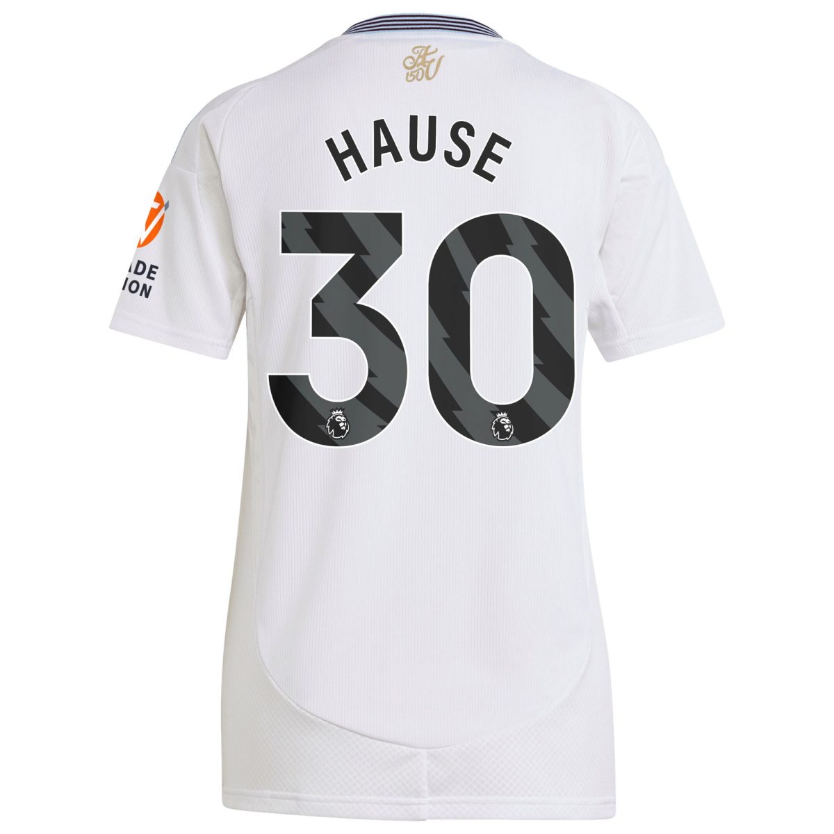 Explore the aston villa adidas away shirt 2024-25 – womens with hause 30 printing Collection of Aston Villa jerseys. Authentic, high-quality football shirts for every supporter, available worldwide.